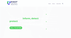 Desktop Screenshot of msef.com