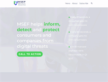 Tablet Screenshot of msef.com